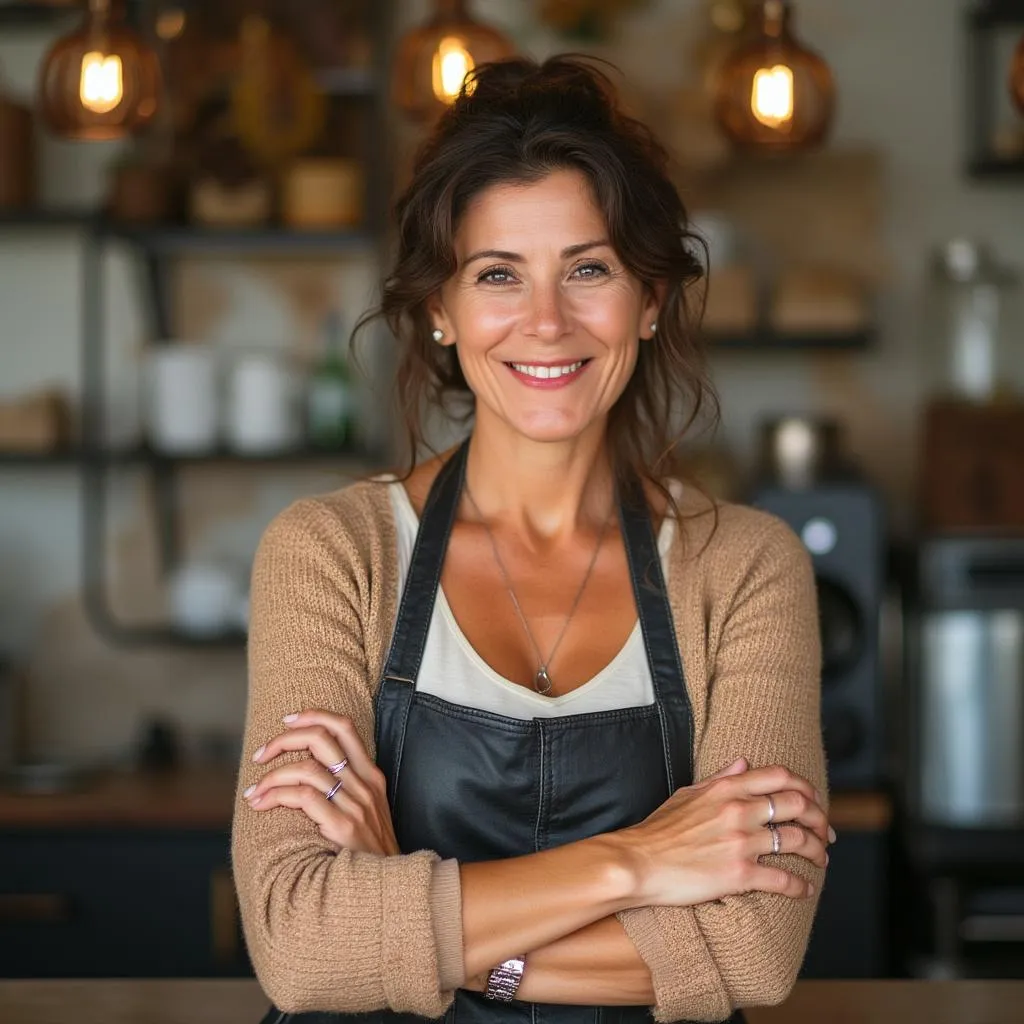 Luciana Moretti - Propietaria de Café del Barrio